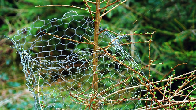 Comment faire une couronne en maille décorative