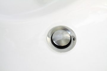 Comment enlever un trou de robinet d'évier