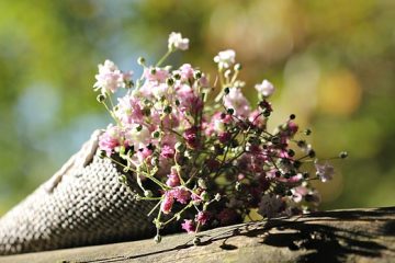 Étiquette pour l'envoi de fleurs à un enterrement