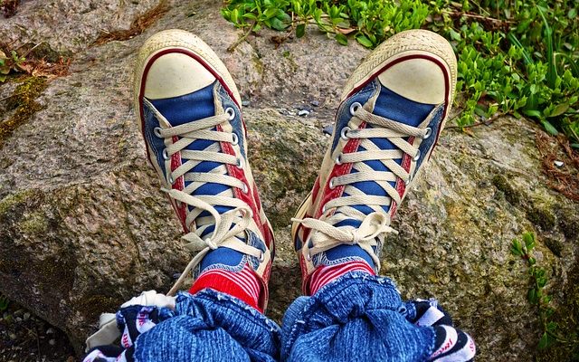 Chaussures avec un bon soutien de la voûte plantaire pour les femmes