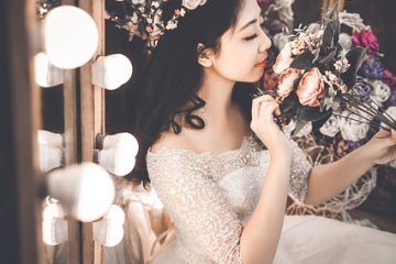 Comment nettoyer une robe de mariée jaunie
