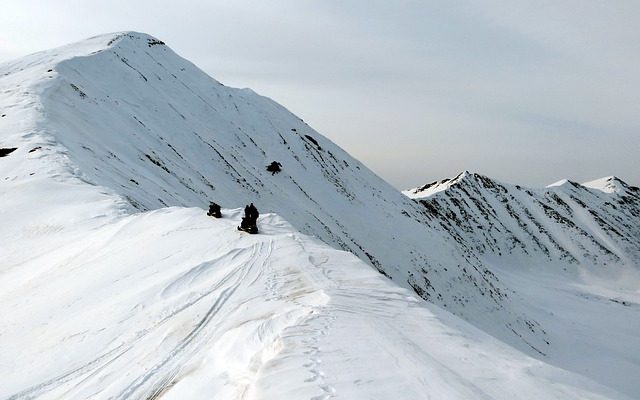 Vacances d'hiver en motoneige en Ecosse