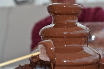 Choses folles à tremper dans la fontaine de chocolat