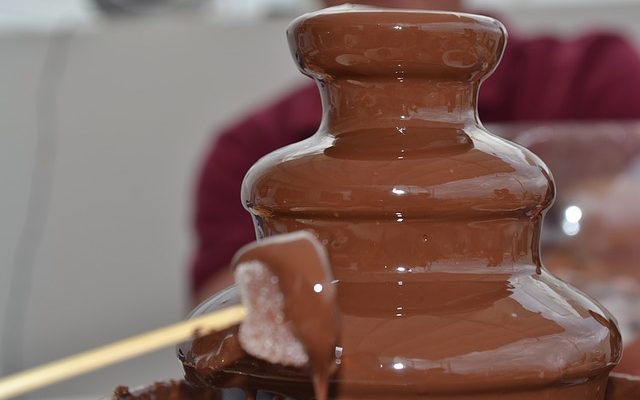 Choses folles à tremper dans la fontaine de chocolat