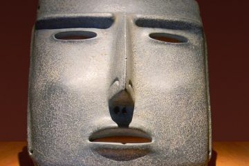 Histoire des masques d'argile