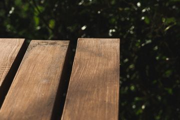 Comment faire un banc de jardin en bois