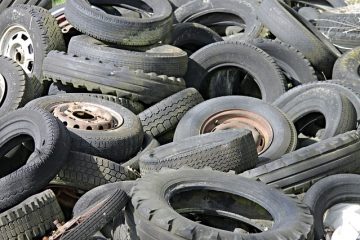 Comment recycler les pneus en un rail de clôture