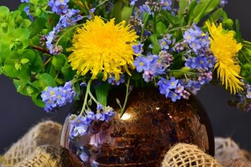 Comment utiliser les cailloux dans un vase en verre transparent