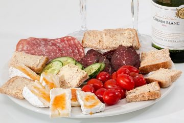 Idées d'affichage de buffet d'aliments de mariage