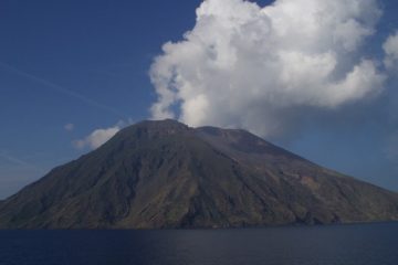 Les effets du volcan Stromboli