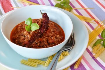 Instructions pour la cuisson des pâtes alimentaires