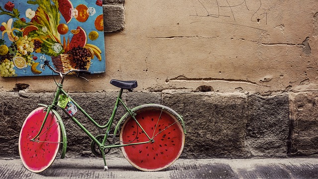 Comment peindre les roues de bicyclette