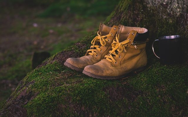 Entretien des chaussures en cuir mouillé