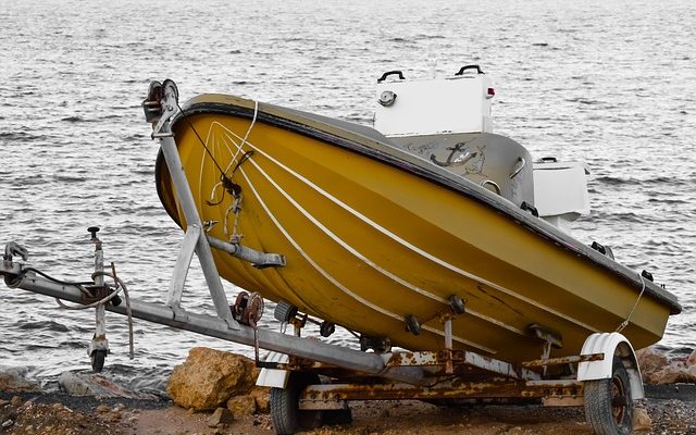 Comment installer un bateau sur une remorque