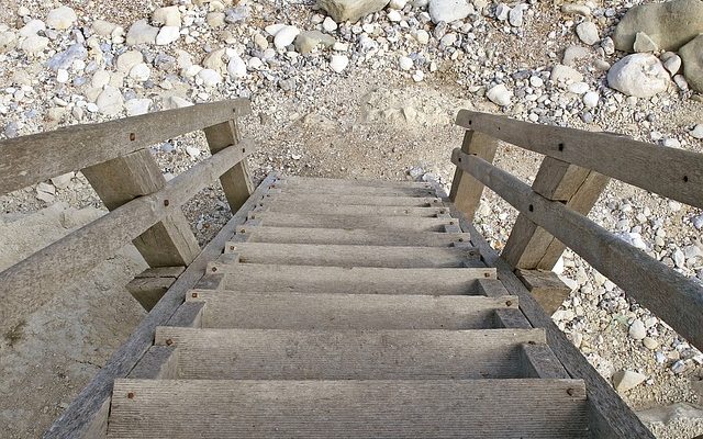 Comment convertir les marches en rampe d'accès pour fauteuils roulants