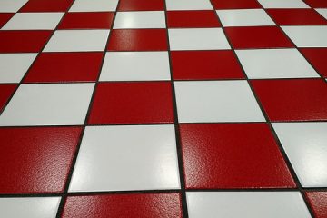 Scellement des carreaux de salle de bains