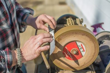 Comment aiguiser un couteau à glock militaire