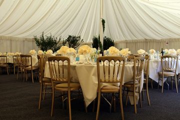 Idées pour la décoration d'un kiosque de jardin pour un mariage