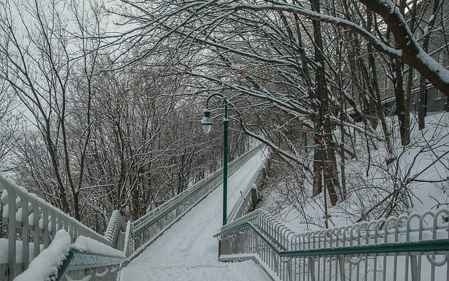 Sécurité des escaliers extérieurs