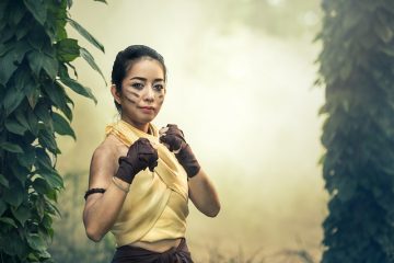 Entraînement au tapis de boxe