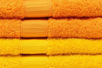 Comment enlever la teinture rouge des serviettes de toilette