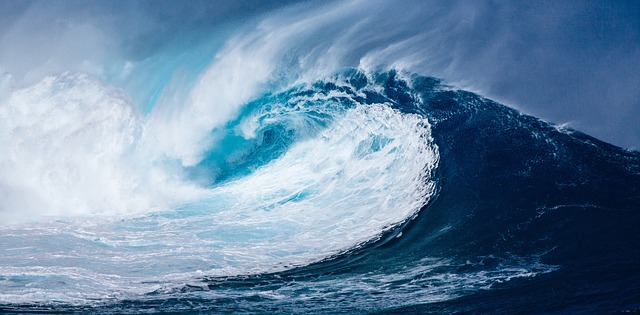 Comment calculer la vitesse d'un tsunami