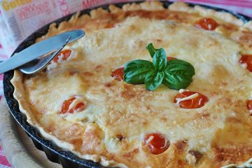 Comment préparer une quiche à faible teneur en glucides avec de la croûte ?