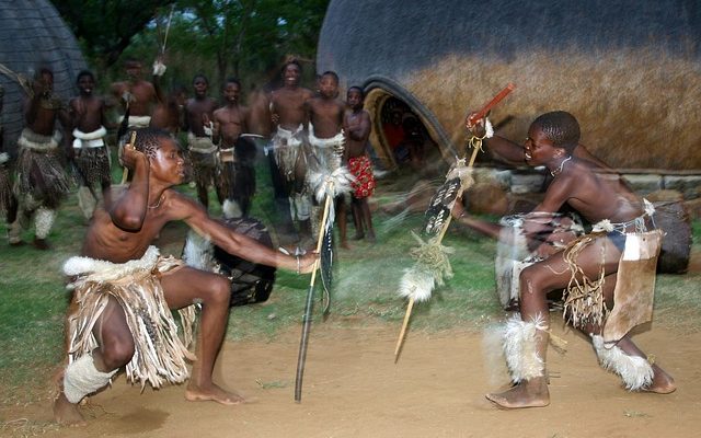 Armes traditionnelles zouloues