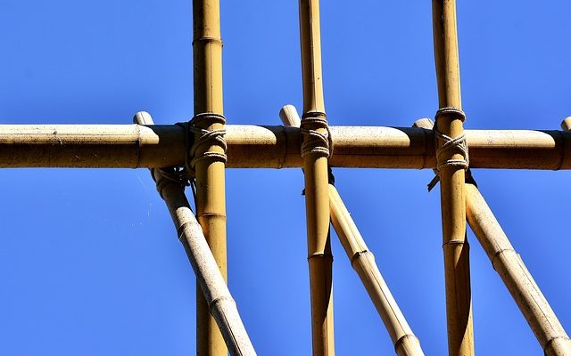 Comment plier le bambou pour une canne à pied